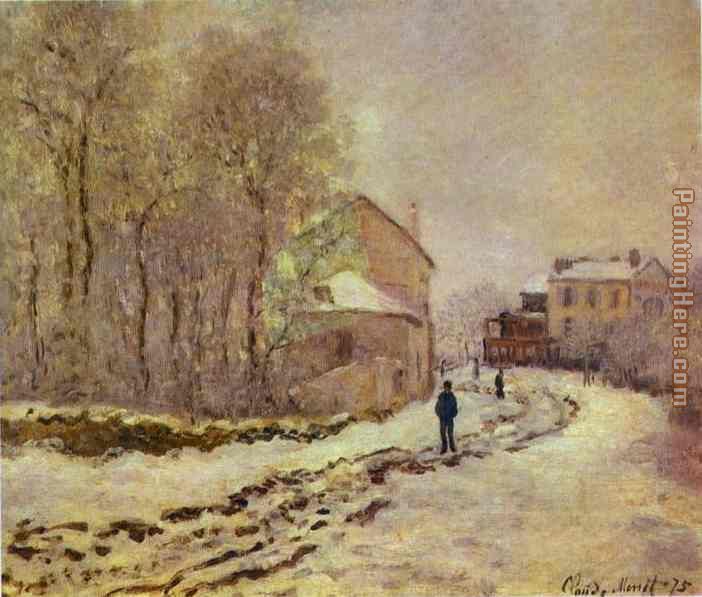 Snow at Argenteuil